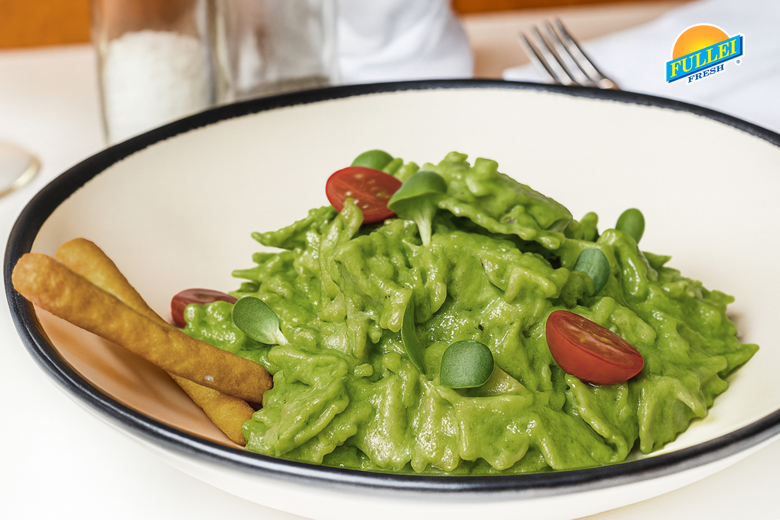 Warm Avocado Pasta